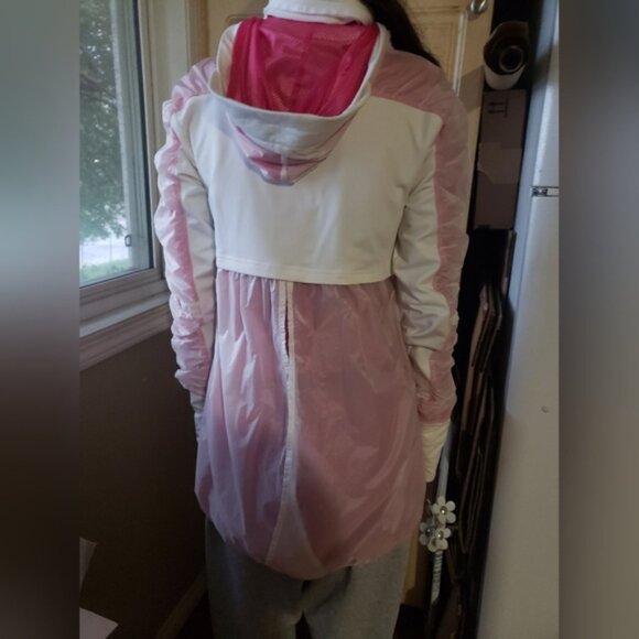 Lululemon Windbreaker Womens Pink and White Ja ket Size 6 - Picture 11 of 13